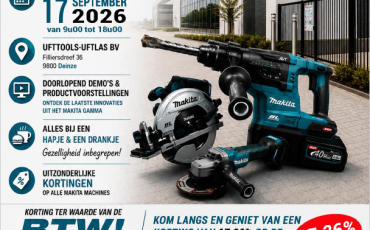 Makita DEMO DAG 17/09/2026 - doorlopende demo's en productvoorstellingen
