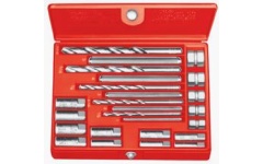 Foto SET (20) TAPEINDUITHALERS NO 1-5 & TOEBEHOREN DOOS RIDGID NO 10