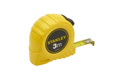 Foto ROLMETER 3M 12,7MM MET BLOKKEERKNOP STANLEY 