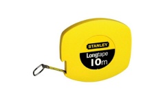 Foto GESLOTEN LANDMETER STALEN BAND 10 M STANLEY 