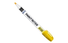 Foto VERFMARKEERSTIFT 3 MM GEEL MARKAL PAINT RITER VALVE ACTION