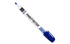 Foto VERFMARKEERSTIFT 3 MM BLAUW MARKAL PAINT RITER VALVE ACTION