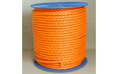 Foto TOUW POLYETHYLEEN Ø12MM ORANJE  4-STR (1 BOBIJN = 100M)