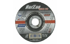 Foto SLIJPSCHIJF DOORGEZET Ø125 X 7,00 X 22,23MM INOX NORTON QUICK CUT ZA24R T27