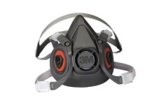 Foto HALFGELAATSMASKER LARGE (ZONDER FILTERS) 3M 6300