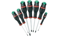 Foto SET (7) SCHROEVENDRAAIERS 2C TORX/RESISTORX 8-30 FACOM PROTWIST ATXR.J7PB