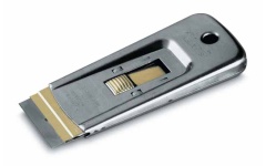 Foto GLASSCHRAPER METAAL 40 MM MET UITSCHUIFMECHANISME STANLEY 0-28-500