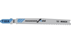 Foto DECOUPEERZAAGBLADEN 5 STUKS HSS METAAL BOSCH T123XF
