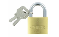 Foto HANGSLOT MESSING 40 MM GELIJKSLUITEND ABUS 55/40 KA5402