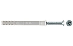 Foto NAGELPLUG VERZONKEN KOP Ø 8 X 100 - 60 MM Zn FISCHER N 8 X 100/60 S [50]