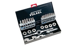 Foto SET HANDTAPPEN & DRAADSNIJKUSSENS M3-M12 VÖLKEL PV12