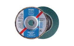 Foto LAMELLENSCHIJF VLAK Ø125MM K40 ZIRC. GLASVEZ PFERD PFF 125 ZA 40 SG POWER STEELOX