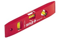 Foto WATERPAS MAGNETISCH MODEL TORPEDO KUNSTSTOF 20 CM SOLA PTM 5