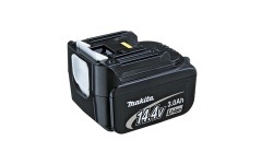 Foto SCHUIFBATTERIJ 14,4V 3,0Ah Li MAKITA BL1430B (EX 195444-8)