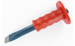 Foto PLATTE BEITEL CV 25 X 250 MM MET HANDBESCHERMER ECLIPSE TOOLS 22-210R/07