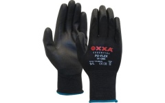 Foto HANDSCHOEN NYLON ZWART MAAT 10 (XL) OXXA PU-FLEX