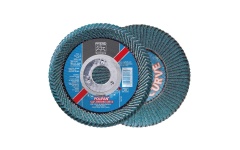 Foto LAMELLENSCHIJF CURVED L Ø125MM K40 ZIRC. GLASVEZ PFERD POLIFAN PFR 125 Z 40 SGP-CURVE L