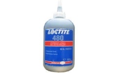 Foto SNELLIJM METAAL OP METAAL/RUBBER ZWART 500 GR LOCTITE 480