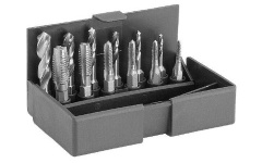 Foto SET TAPBITS HSS-G M3-M10 + BOREN + HOUDER 1/4