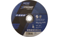 Foto SNIJSCHIJF VLAK Ø180 X 2,00X 22,2MM INOX NORTON X-TREME LIFE A36V BF41
