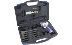 Foto PERSLUCHTHAKHAMER MET BEITELSET (9,8 MM) AIRPRESS 45498-5