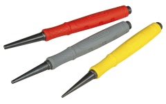 Foto SET (3) DREVELS BEKLEED Ø 0,8, 1,6 & 2,4 MM STANLEY DYNAGRIP 0-58-930