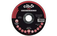 Foto SNIJSCHIJF VLAK Ø125 X 1,0 X 22,2MM INOX CIBO TOP LINE