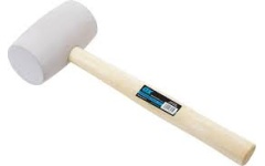 Foto RUBBERHAMER WIT Ø 65 MM 1000 GR. PARIERE 2357/W2