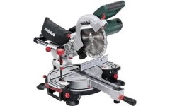 Foto AFKORT- EN VERSTEKZAAGMACHINE DIA 216 + 2DE ZAAG METABO KGS 216 M