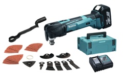 Foto ACCU MULTITOOL 18V Li 2X5,0Ah OIS+STARLOCK + ACC MAKITA DTM51RTJX2