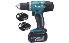 Foto ACCU BOOR- & SCHROEFMACHINE 18V Li 3X3,0Ah MAKITA DDF453RF3J