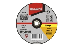 Foto SET (10) SNIJSCHIJVEN INOX Ø125 X 1,2 X 22,23 MM MAKITA D-18770-10