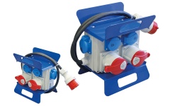 Foto WERFKAST 4 X 220V/2 X 400V (16A) INGANG 16A LUMX NI 031823