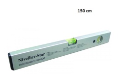 Foto WATERPAS RECHTHOEKIG PROFIEL 150 CM - GU NIVELLIERSTAR - GU