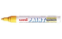 Foto VERFMARKEERSTIFT UNI PAINT MARKER 2,5MM PX20 GEEL 