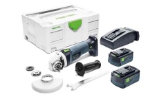 Foto ACCU SLIJPMACHINE Ø125MM 18V Li 2X5,2Ah SYS FESTOOL AGC 18-125 LI 5,2 EB-PLUS