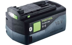 Foto SCHUIFBATTERIJ 18V 5,2Ah Li FESTOOL BP 18 Li 5,2 ASI