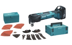 Foto ACCU MULTITOOL 18V Li BODY OIS+STARLOCK +ACC+1XBAT MAKITA DTM51T1JX2