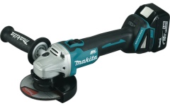 Foto ACCU SLIJPMACHINE Ø125MM 18V Li BODY BL+1XBAT MAKITA DGA506T1J