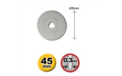 Foto VERVANGROLMES 45MM VOOR TAPIJT-LINOLIUMSNIJDER(10) OLFA RB45-10