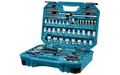 Foto SET (76) BITS, DOPSLEUTELS & HANDGEREEDSCHAPPEN MAKITA E-10899