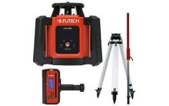 Foto ROTATIELASER ROOD IP66 ZELFNIV +-1MM2X300M FUTECH PARA ONE RED + PARA RECIEVER PROMOPACK